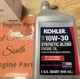 2PK 10W-30 ENGINE  OIL & GENUINE OEM KOHLER PART OIL FILTER 52 050 02-S   S1 KIT