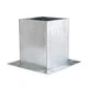 DAYTON 4HX54 Steel 19"W 24"H Fixed Roof Curb 4HX54