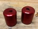 (2) 1/4" Novent Locking Tamper Resistant Caps for R410A (Pink) 86682