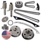 Timing Chain Kit Cam Phaser Valve For Jaguar F-Pace E-Pace XF XE PT204 HSE 2.0L