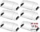 6 Pack Magnetic Air Vent Deflector, Adjustable Length Transparent,6 pack