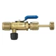 YELLOW JACKET 18985 Valve Core Remover, 8 1/4 in L, Brass 38D863