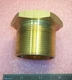 QTY (1) 511292 55-7381 THERMO KING BRASS BULKHEAD ADAPTER #24 NOS