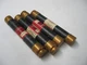 NEW 4PCS BUSSMANN LPS-RK-17 1/2 LOW PEAK TIME DELAY 17 1/2A 600V CLASS RK1 Q0124