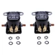 2X Solenoid Relay Fits Cummins Onan 307-2570 307-1617 307-0845 307-2586 3072586