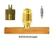 C&D Valve CD5421 Copper  Access Tee