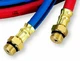 FJC 6445 - R-134a Hose set - red and blue - 10 ft. - premium - 1EA