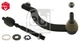 Front Right FEBI BILSTEIN 37626 Tie Rod for Nissan,Opel,Renault,Vauxha