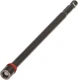 Malco MSHXL14 1/4" Extra Long Red Magnetic Hex Chuck Driver