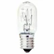 GE 84141 Appliance Light Bulb, Clear, T7 Shape, E17 Base, 25 Watt 