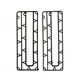 Exhaust Jacket Inner & Outer Cover Gasket Set for Yamaha 75HP 80HP 85HP 90HP