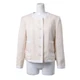 CHANEL 02P P19120V09953 Collarless Tweed Jacket with 11 Coco Mark Used CYHE-0