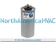 ClimaTek Round Dual Run Capacitor 70 + 5 MFD 370 440 Volt Fits Supco CR70+5x370R