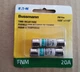 Bussmann BP/FNM-20 20 Amp 250 Volt Type  Cartridge  Fuse 2 Pack