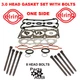 ELRING OEM CYLINDER Head Gasket Set WITH BOLTS 3.0 2002-05 A4 A6(1 SIDE)