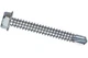 3/4" x #10-16 Hex Head Self Drill Screw #3 Point Zinc (100)