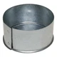 Greenseam Grecp14ga24 14" End Cap Round Duct Fitting, 24 Ga.