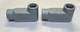 APPLETON,LB47,ALUMINUM CONDUIT BODY 1-1/4INCH LOT OF 2 NOS