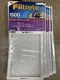 Filtrete High Performance Air Filter 1500 14x30x1 Pack Of 5! NEW