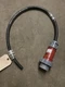 MENNEKES TYPE 3809 PLUG CONNECTOR 16A-6H/380-415V, 3P+ WITH 3&rsquo; CABLE 4/C 12 AWG