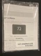 Carrier Infinity System Smart Sensor SYSTXZNSMS01 Installation Instructions Only