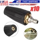 4.0GPM High Pressure Washer Rotating Turbo Nozzle Spray Tip 4000PSI 1/4" Quick