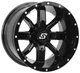 Sedona 14x8 Black Hollow Point Rim 4/156 4+4 Polaris Sportsman 850 10-16