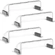 4 Pack Transparent Adjustable Air Deflector for Vents, Sidewalls and Ceiling Reg