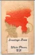 White Plains New York Greetings Flower Embossed Airbrushed Fold Out PC AA32358