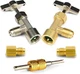 R134A Adapter Fitting Kit ( R134A Self-Sealing, and Single Puncture Can Taps, wi