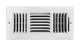 Tru Aire 6x10 3-Way White Powder Coat Steel Wall/Ceiling Register