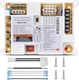 50A55-843 Integrated Furnace Control Board Compatible White Rodgers 50A50 50A55