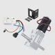 DC12V 24V 5840-31ZY Worm Gear Motor Dual Shaft High Torque With Speed ​​Regulato