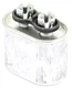 MARS 12907 7.5 Microfarad 370Vac Oval Run Capacitor - New