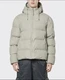 Rains Puffer Jacket Cement XXL - New with Tags, Waterproof & Insulated 15060
