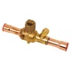 Ndl Nbv05-S Refrigerant Ball Valve, 5/8 In, 900 Psi