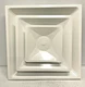 NEW Metalaire 5700-6 12/24 01 24" X 24" White Ceiling Diffuser 12" Neck B2B