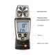 410-1 Digital Vane Anemometer Air Speed Velocity/Temperature Meter Tester