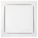 American Louver Str-Pq-8W 8 In Square Square Plaque Ceiling Diffuser, White