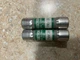 LOT OF 2 BUSSMANN FUSETRON FNM-20 DUAL-ELEMENT FUSE 20AMPS