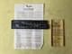 NOS Vintage Sybron Taylor Pocket Sling Psychrometer 1330 ~ w/ Box and Wicks