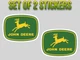 John Deere Vinyl Sticker/Decal -Vintage -Classic -Tractor -Racing -Garage -Farm