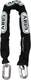 ABUS Hardened Steel 6KS 2 Foot x 1/4" Thick Square 2', Silver Chain 