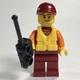 LEGO Coast Guard City Lifeguard Minifigure 60163 Life Jacket Walkie Talkie Cap