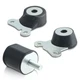 3Pack Durable Replacement Kit AV Mounts For Stihl MS200T 020T 1116 790 9600