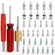 Air Conditioning Valve Core Kit  Car & Home AC R12 R134a Refrigeration Schrad...