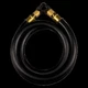 1PC Appion MH120006EAK MegaFlow 1/2in Hose - 6 ft (3/8FL to 1/4FL) Black