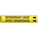 Brady 4117-C Pipe Mkr, Refrigerant Liquid, 2-1/2To3-7/8