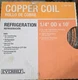 Everbilt ~ Copper Soft Type Refrigeration Coil  1/4" D 04010PS, PARTIAL BOX