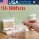 100~1000X Bamboo Cotton Buds Swab Eco Friendly Vegan Organic Natural Wood Sticks